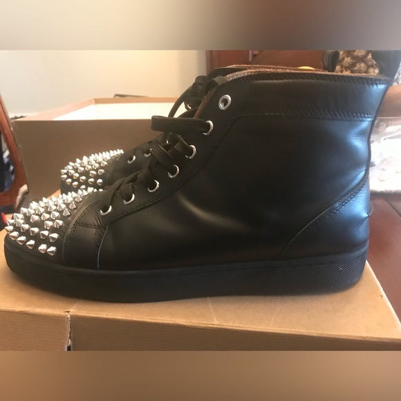 Authentic Louis Vuitton Spiked High Tops - Picture 5 of 11